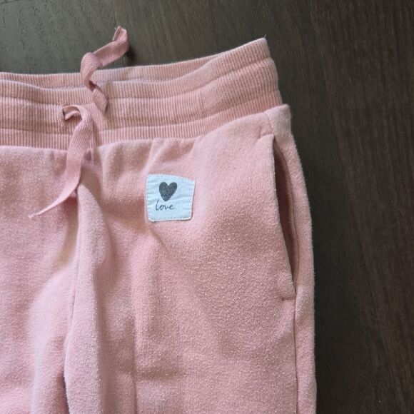 H&M Pink and Gray Sweatpants with Elastic Cuffs - Picture 4 of 4
